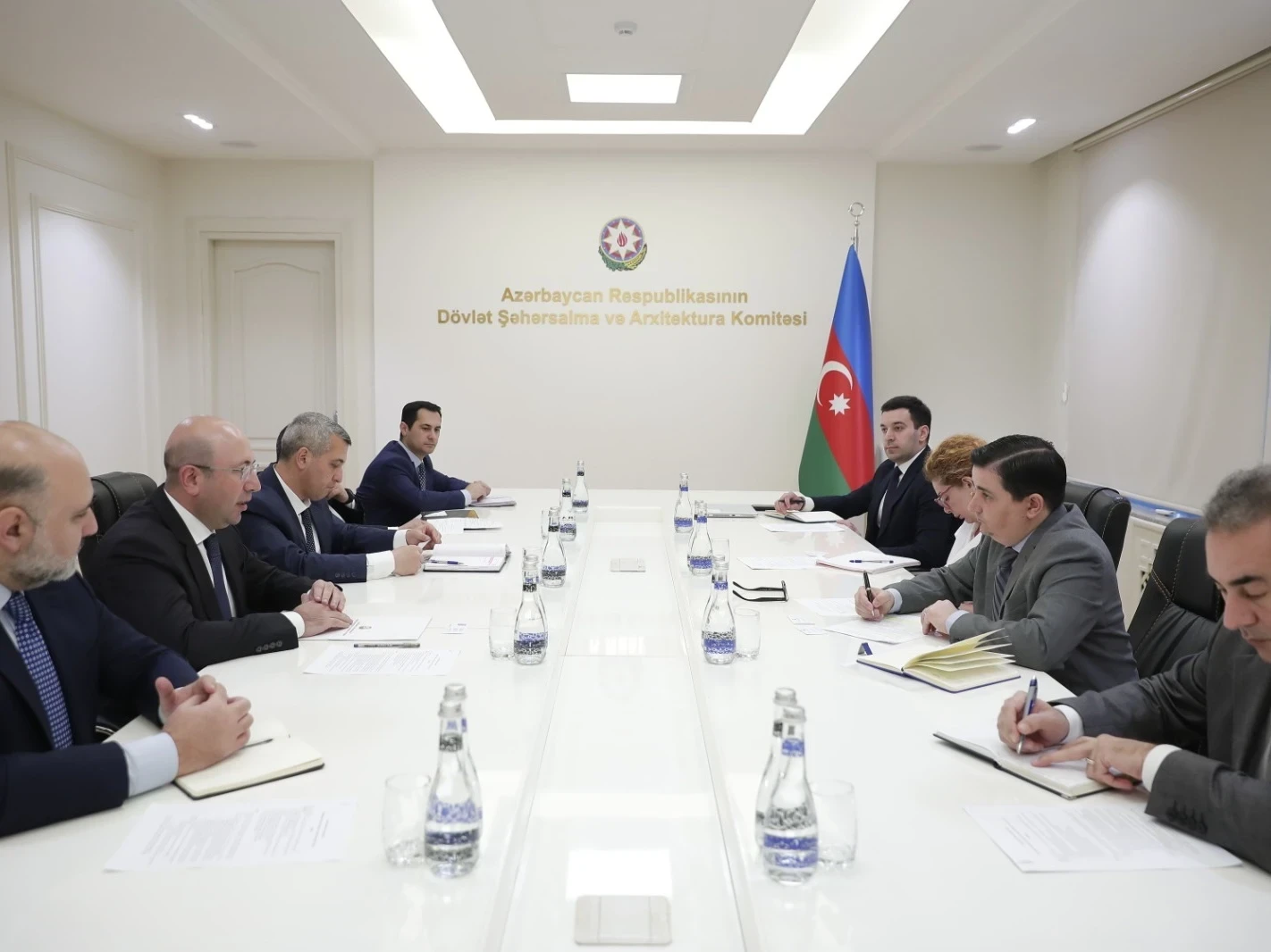 Chairman of the State Committee on Urban Planning and Architecture received Nuno Queiros, acting Resident Representative of the UN Development Program in Azerbaijan