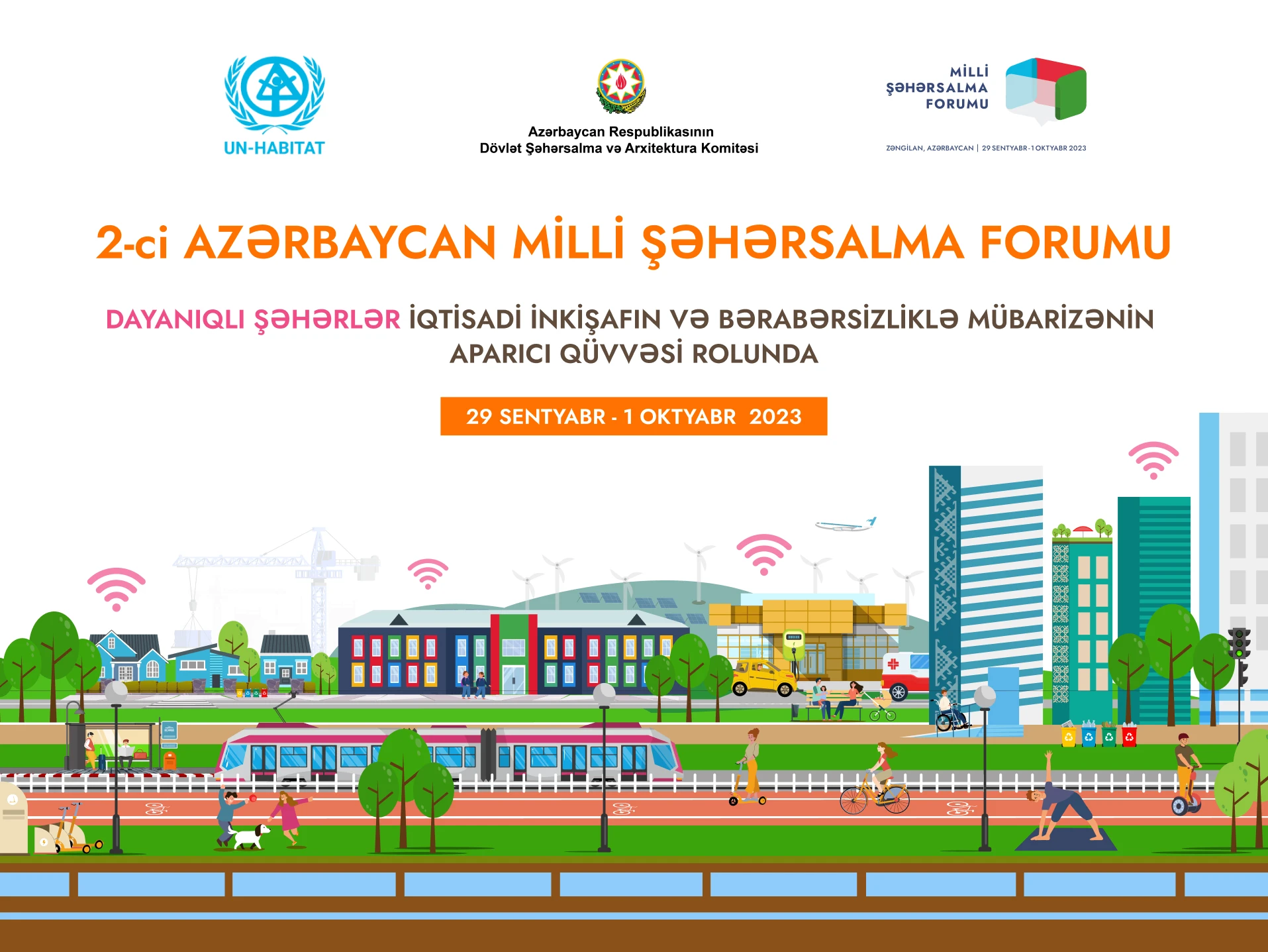 We are thrilled to announce the impending Azerbaijan Urban Week, which is now just a few days away!