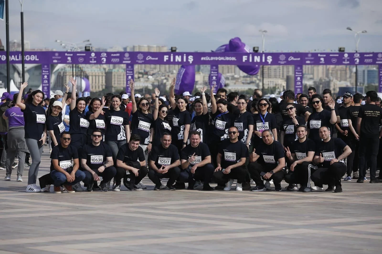 Committee employees participated in the Baku Marathon