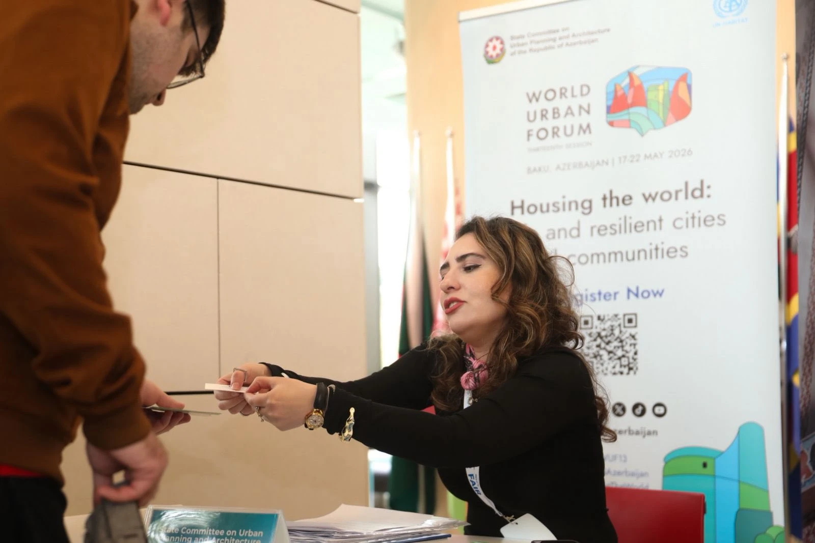 ADA Universitetində keçirilən karyera sərgisində tələbələrə Komitənin fəaliyyət istiqamətləri təqdim edilib