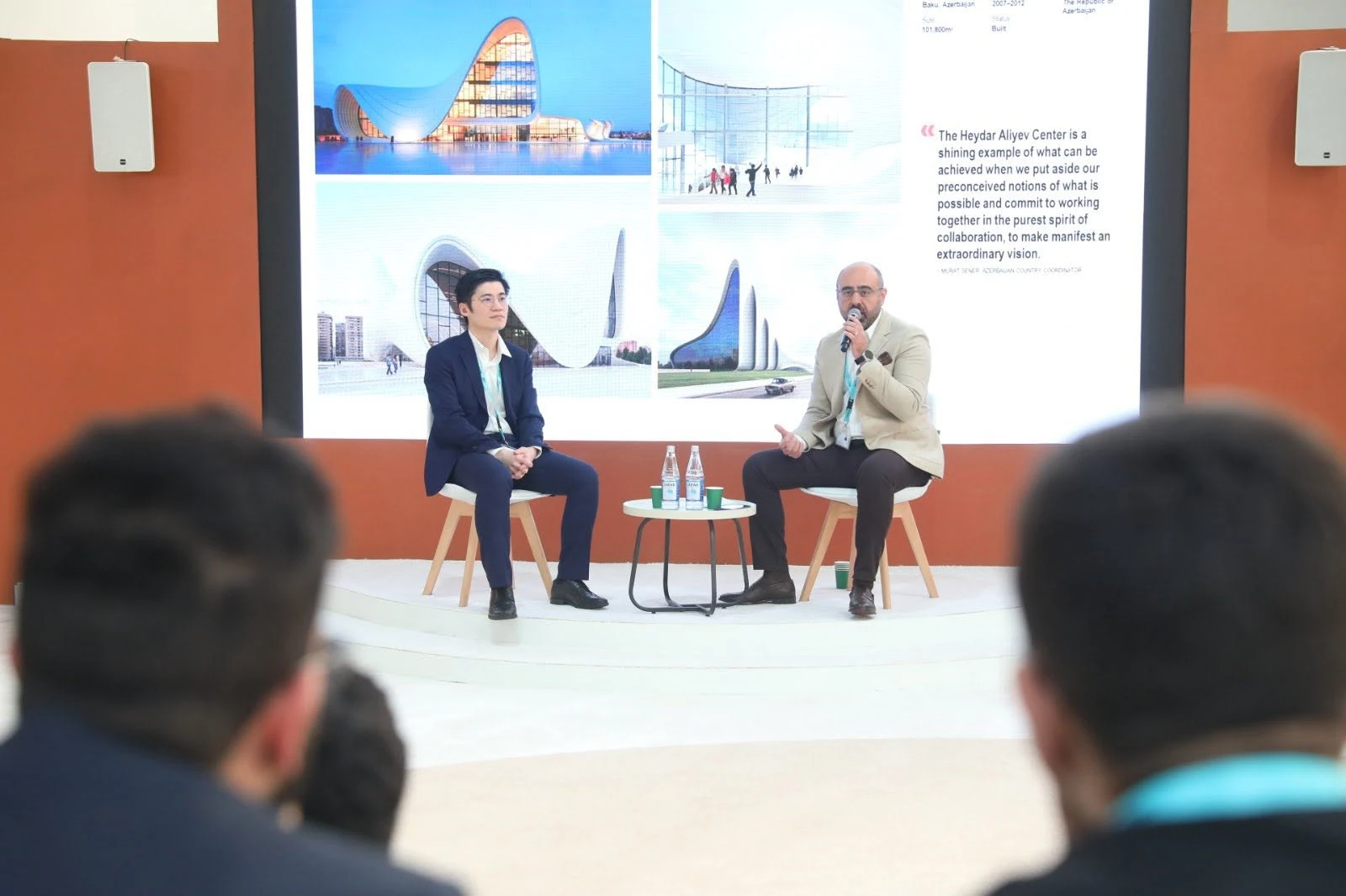 WUF13 Azərbaycan Pavilyonunda “Qarışıq istifadəli şəhərlərin dizaynı: memarlıq, şəhər dinamikası və şəhər həyatının gələcəyi” mövzusunda panel sessiyası təşkil olunub