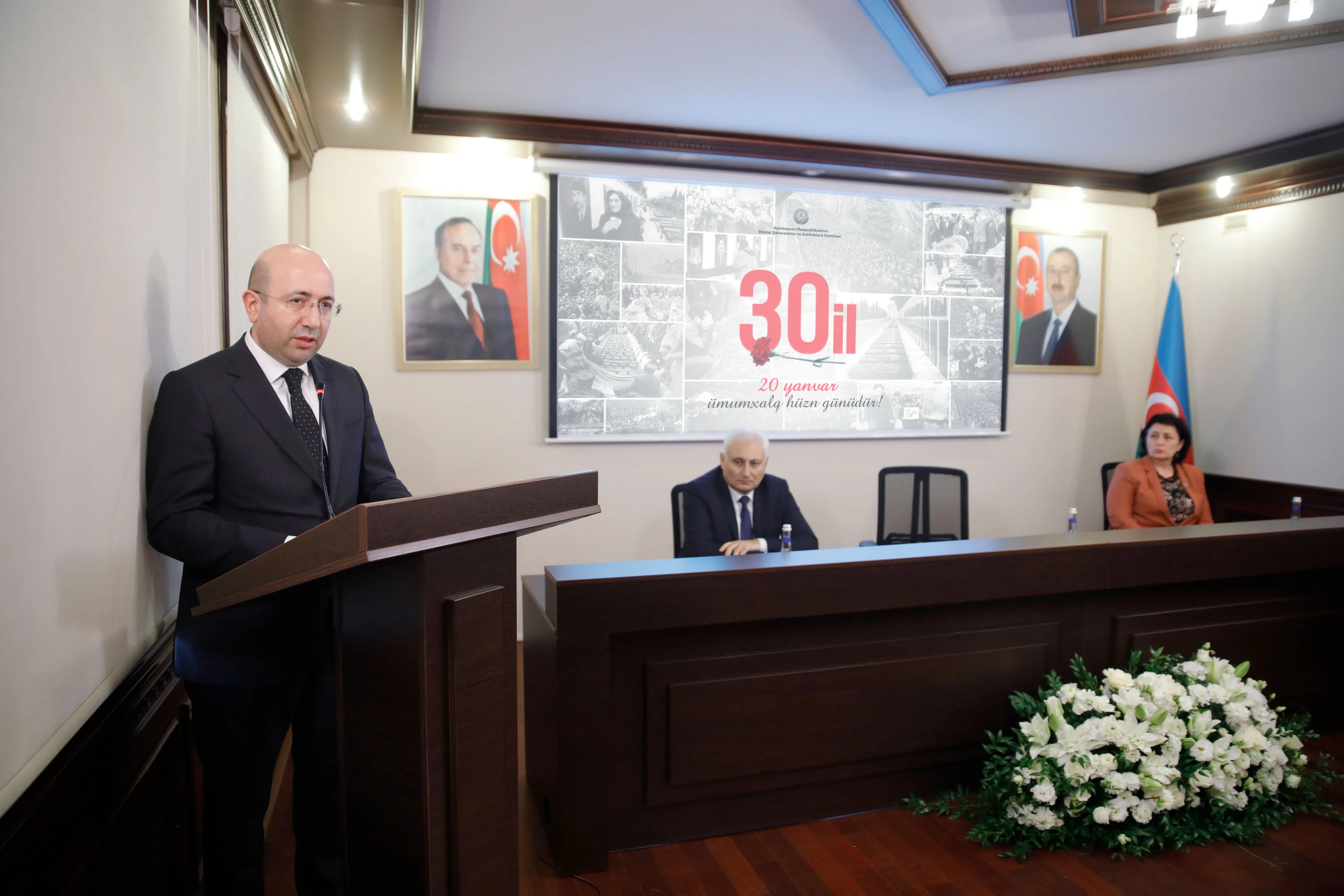 State Committee for Urban Planning and Architecture commemorates January 20 martyrs