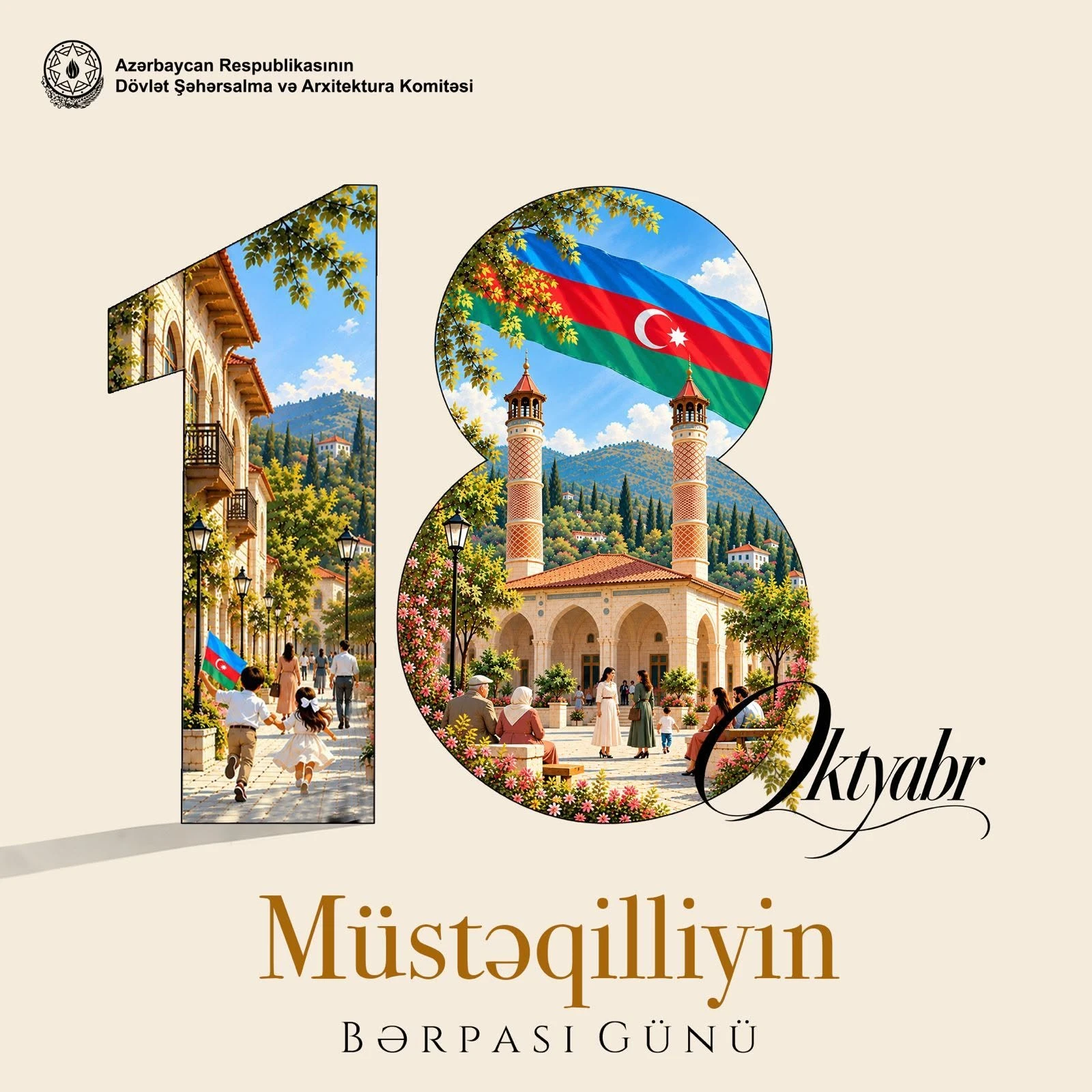 18 oktyabr - Müstəqilliyin Bərpası Günüdür!
